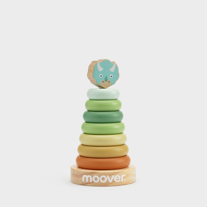 Wooden ring dino