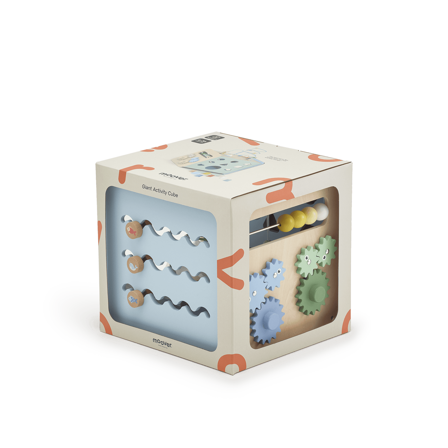 Giant activity cube blue