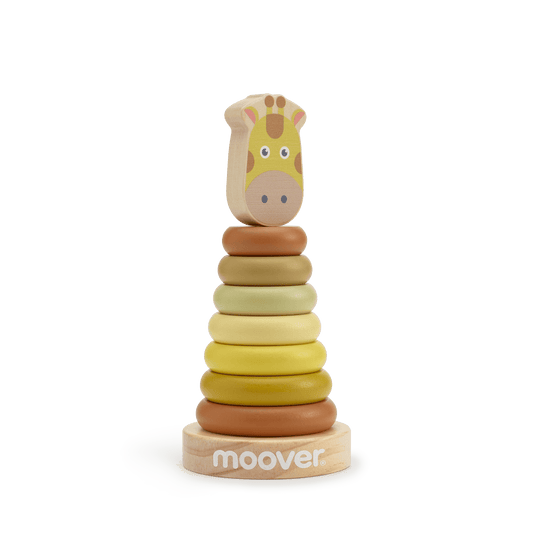 Wooden ring giraffe