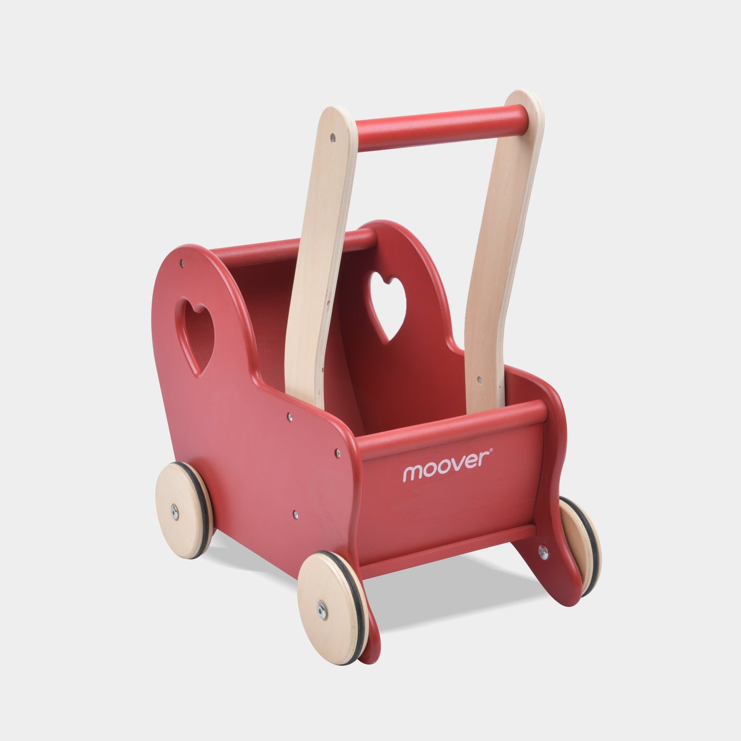 Dolls Stroller pram - Heart Red