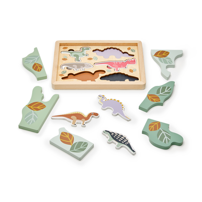 Hidden dinosaurs puzzle