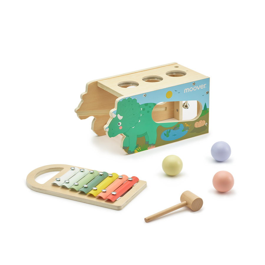 Musical tap tap & xylophone triceratops