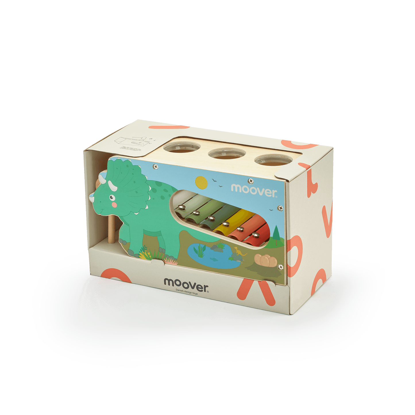 Musical tap tap & xylophone triceratops