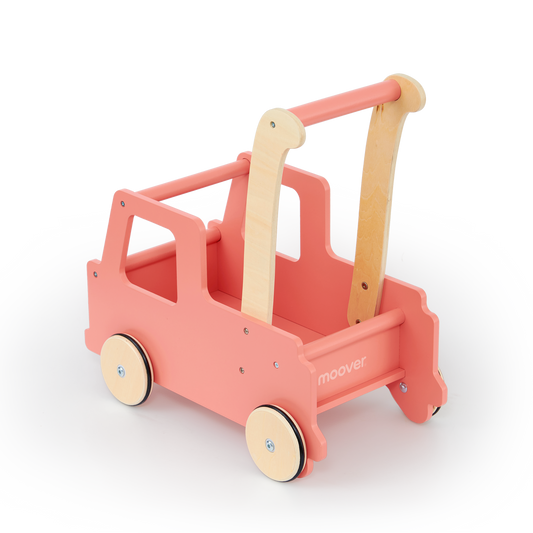 Push truck Pink flatpacked