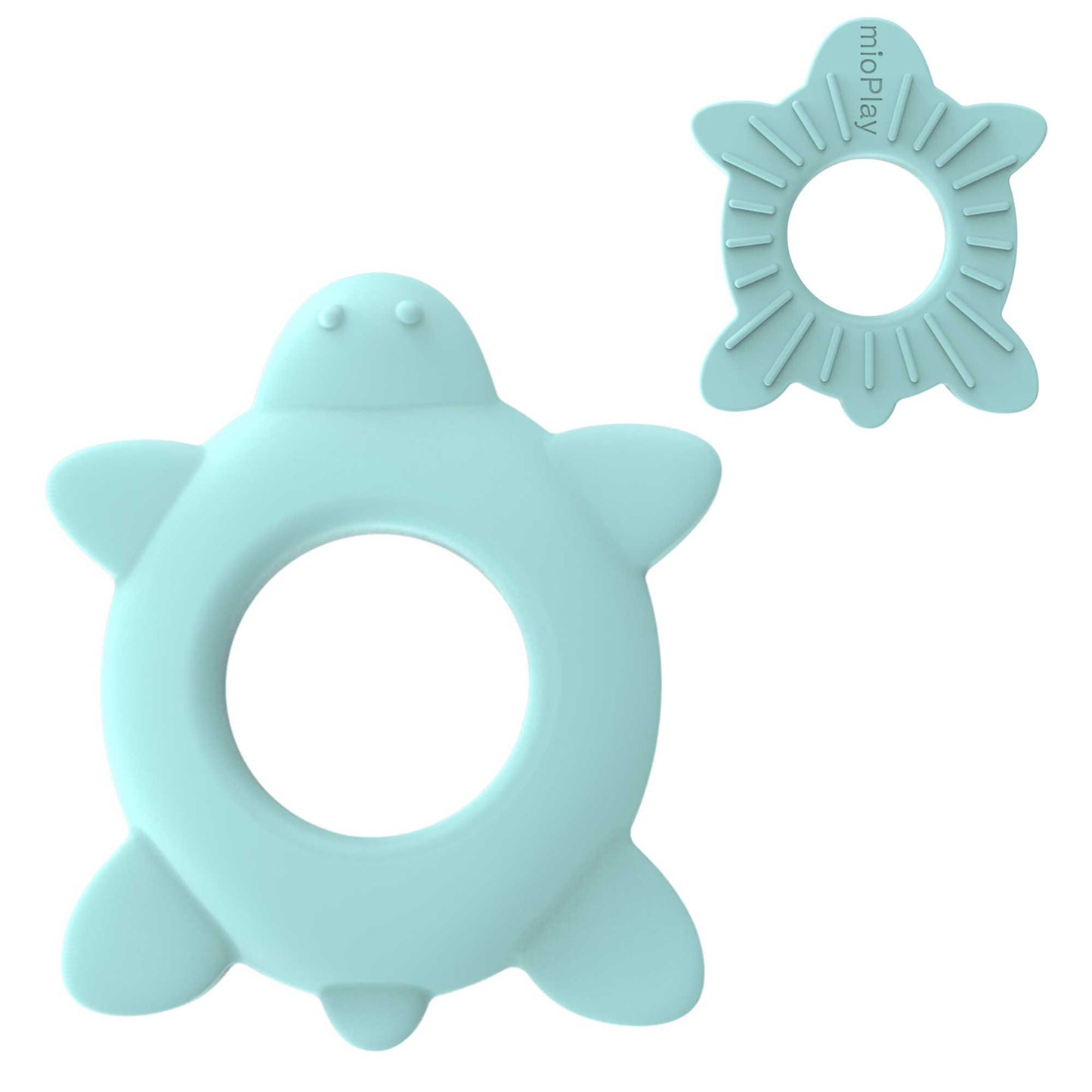 Tommy Turtle Teething Toy - Mint Green