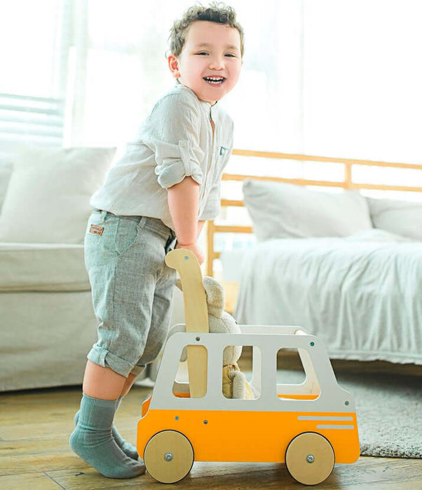 Poussette Autobus Scolaire - Jaune