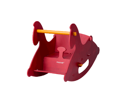 Wooden Rocking Horse - Red