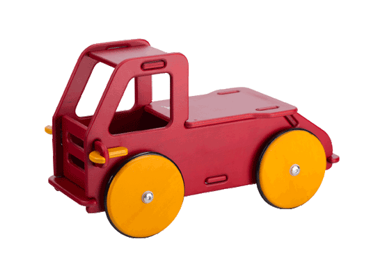Camion porteur miniature - Rouge