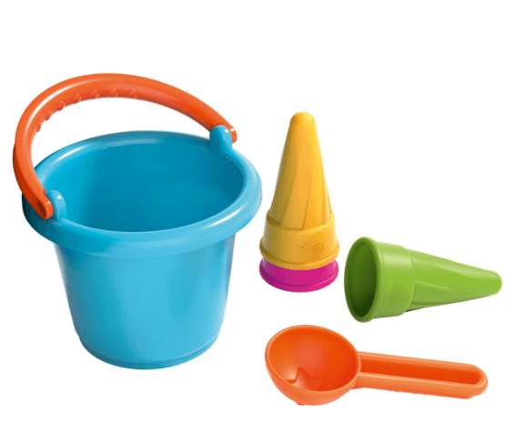 Zandspeelgoed Set babyemmer en ijshoorntjes