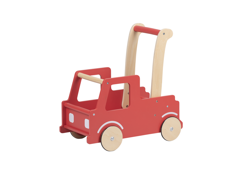 Brandweerwagen (kinderwagen) - Rood