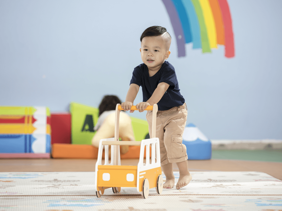 School Bus Stroller - Yellow