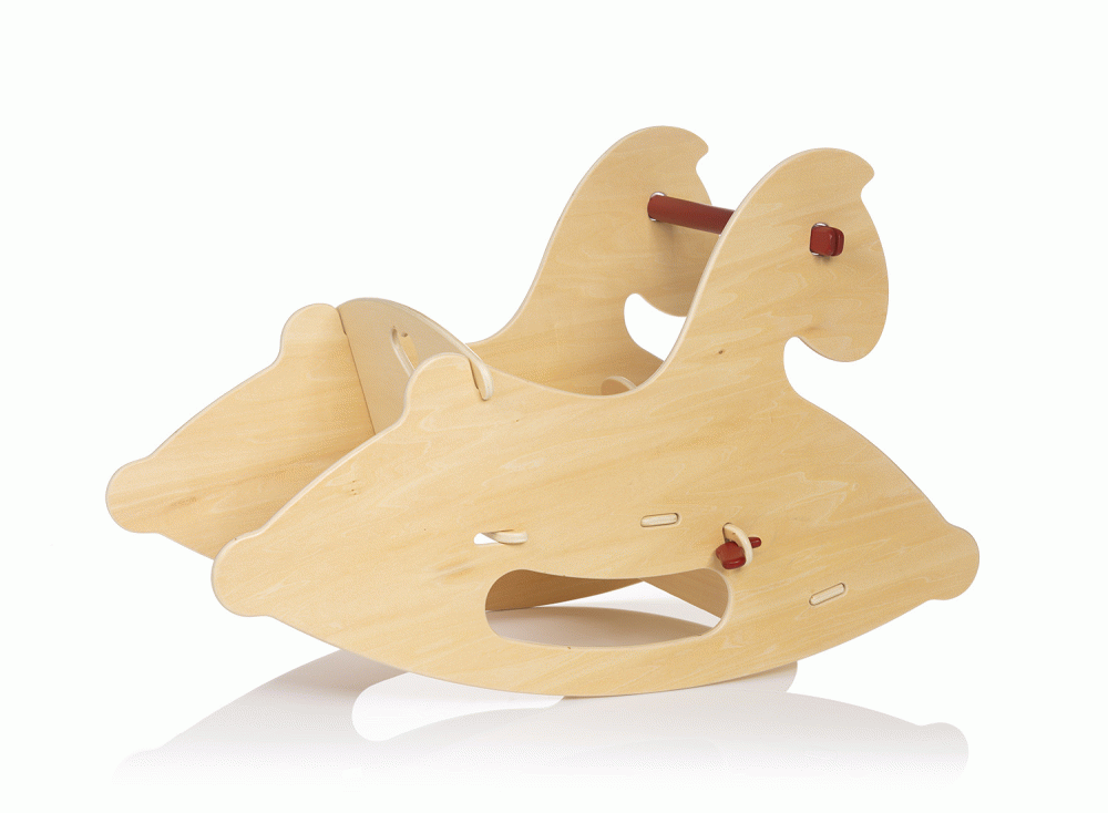 Wooden Rocking Horse - Natural Wood – Moovershop.com Wooden Rocking Horse - Natural Wood – Moovershop.com