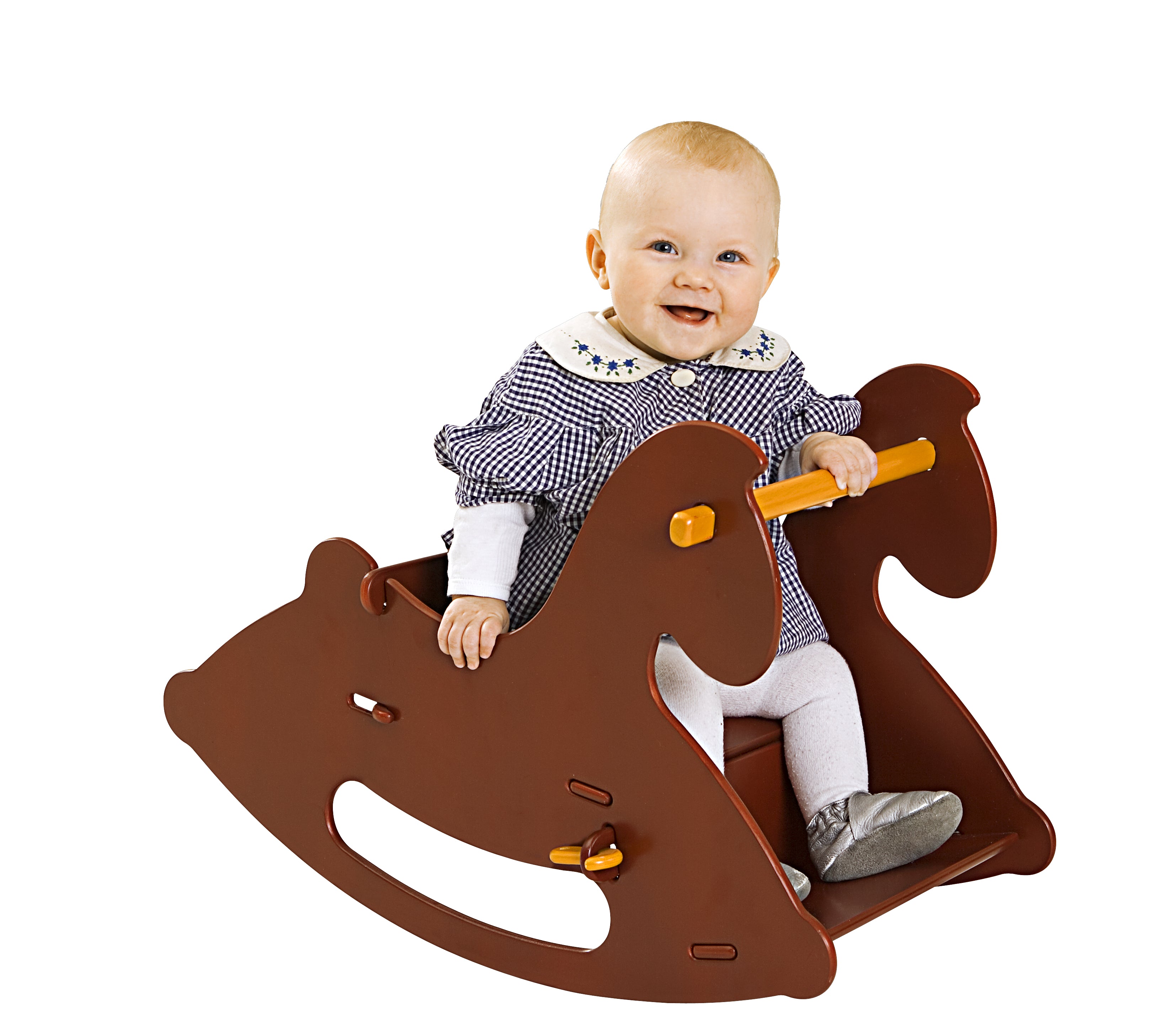 Wooden Rocking Horse - Red