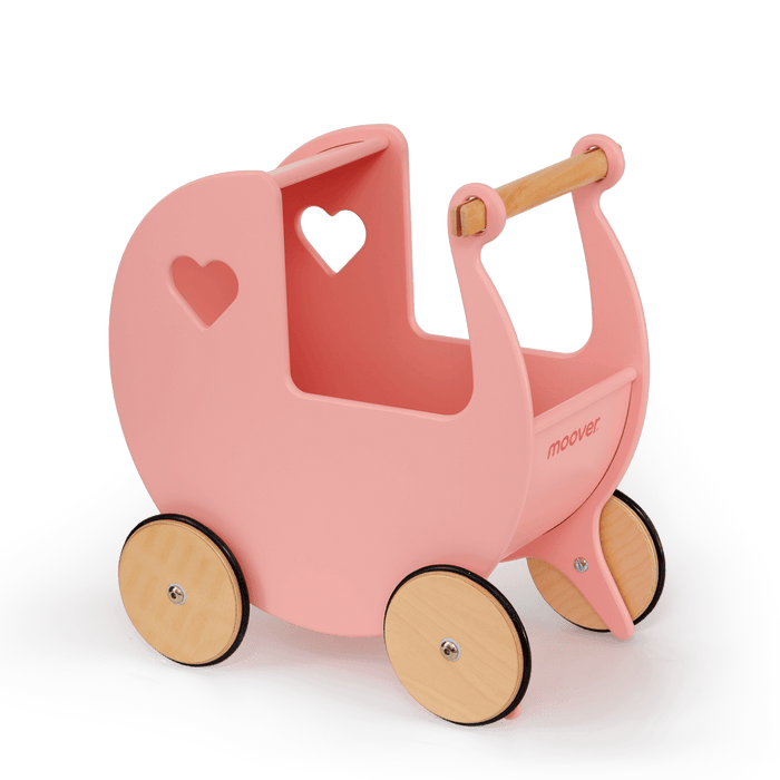 Traditional Dolls Stroller (Pram) - new color new pink 2337