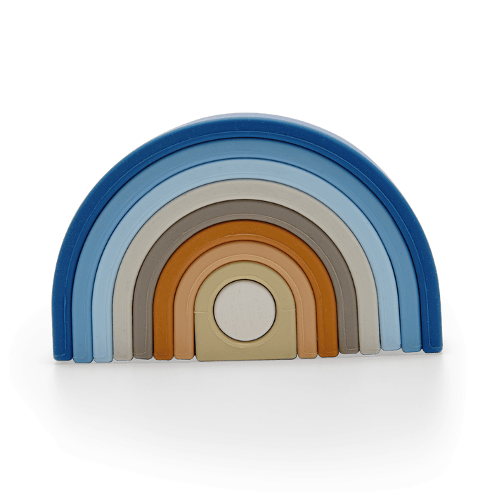 Silicone Rainbow Blue